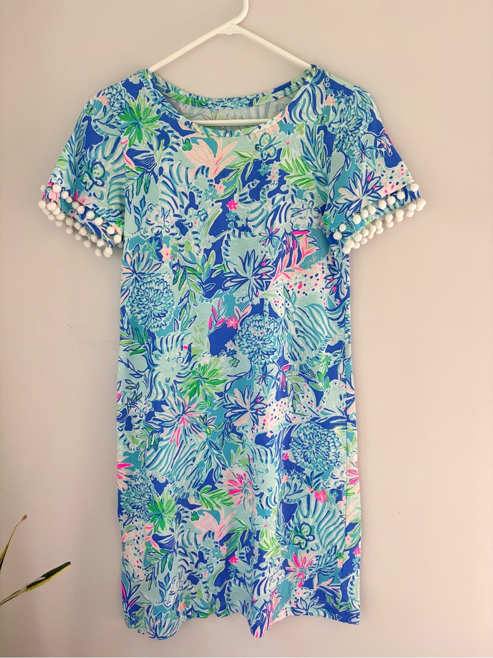 Lilly Pulitzer size XS pom pom dress